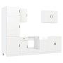 Mueble de cocina Kalmar blanco 7 piezas madera contrachapada de , Armarios de cocina - Ref: Foro24-3314781, Precio: 595,74 €,...