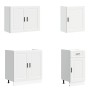 Mueble de cocina Kalmar blanco 7 piezas madera contrachapada de , Armarios de cocina - Ref: Foro24-3314781, Precio: 595,74 €,...