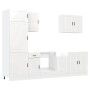 Mueble cocina Kalmar blanco de alto brillo 7 pzas de , Armarios de cocina - Ref: Foro24-3314783, Precio: 644,31 €, Descuento: %