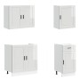Mueble cocina Kalmar blanco de alto brillo 7 pzas de , Armarios de cocina - Ref: Foro24-3314783, Precio: 644,31 €, Descuento: %