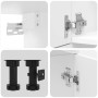 Mueble cocina Kalmar blanco de alto brillo 7 pzas de , Armarios de cocina - Ref: Foro24-3314783, Precio: 644,31 €, Descuento: %