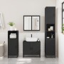 Juego de muebles de baño 3 pzas madera contrachapada negro de , Muebles de baño - Ref: Foro24-3301065, Precio: 290,57 €, Desc...