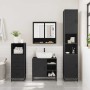 Juego de muebles de baño 3 pzas madera contrachapada negro de , Muebles de baño - Ref: Foro24-3301115, Precio: 300,58 €, Desc...