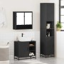 Juego de muebles de baño 3 pzas madera contrachapada negro de , Muebles de baño - Ref: Foro24-3301115, Precio: 300,58 €, Desc...