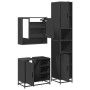 Juego de muebles de baño 3 pzas madera contrachapada negro de , Muebles de baño - Ref: Foro24-3301115, Precio: 300,58 €, Desc...