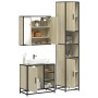 Set de muebles de baño 3 pzas madera contrachapada roble Sonoma de , Muebles de baño - Ref: Foro24-3301086, Precio: 294,31 €,...