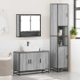 Set de muebles de baño 3 pzas madera contrachapada gris sonoma de , Muebles de baño - Ref: Foro24-3301103, Precio: 308,08 €, ...