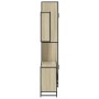 Set de muebles de baño 3 pzas madera contrachapada roble Sonoma de , Muebles de baño - Ref: Foro24-3301071, Precio: 302,58 €,...