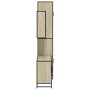 Set de muebles de baño 3 pzas madera contrachapada roble Sonoma de , Muebles de baño - Ref: Foro24-3301101, Precio: 298,72 €,...