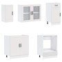 Mueble de cocina Kalmar blanco 8 piezas madera contrachapada de , Armarios de cocina - Ref: Foro24-3314811, Precio: 701,35 €,...