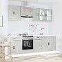 Mueble cocina Kalmar gris hormigón 8 pzas madera contrachapada de , Armarios de cocina - Ref: Foro24-3314845, Precio: 532,68 ...