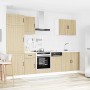 Mueble cocina Kalmar roble sonoma 7 pzas madera contrachapada de , Armarios de cocina - Ref: Foro24-3314774, Precio: 586,14 €...