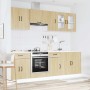 Mueble cocina Kalmar roble sonoma 8 pzas madera contrachapada de , Armarios de cocina - Ref: Foro24-3314824, Precio: 525,10 €...