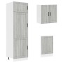 Mueble cocina Kalmar sonoma gris 8 pzas madera contrachapada de , Armarios de cocina - Ref: Foro24-3314807, Precio: 622,34 €,...