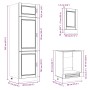 Mueble cocina Kalmar roble marrón 7 pzas madera contrachapada de , Armarios de cocina - Ref: Foro24-3314788, Precio: 566,98 €...