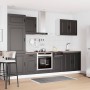 Mueble de cocina Kalmar negra 7 piezas madera contrachapada de , Armarios de cocina - Ref: Foro24-3314762, Precio: 578,49 €, ...