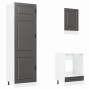Mueble de cocina Kalmar negra 7 piezas madera contrachapada de , Armarios de cocina - Ref: Foro24-3314762, Precio: 578,49 €, ...