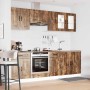 Mueble cocina Kalmar roble ahumado 8 pzas madera contrachapada de , Armarios de cocina - Ref: Foro24-3314826, Precio: 540,88 ...
