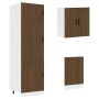 Mueble cocina Kalmar roble marrón 8 pzas madera contrachapada de , Armarios de cocina - Ref: Foro24-3314818, Precio: 611,49 €...