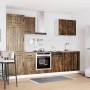 Mueble cocina Kalmar roble ahumado 7 pzas madera contrachapada de , Armarios de cocina - Ref: Foro24-3314776, Precio: 572,12 ...