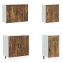Mueble cocina Kalmar roble ahumado 7 pzas madera contrachapada de , Armarios de cocina - Ref: Foro24-3314776, Precio: 572,12 ...