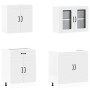 Mueble de cocina Kalmar blanco 4 piezas madera contrachapada de , Armarios de cocina - Ref: Foro24-3314851, Precio: 290,01 €,...