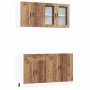 Mueble cocina Kalmar madera vieja 4 pzas madera contrachapada de , Armarios de cocina - Ref: Foro24-3314879, Precio: 321,57 €...