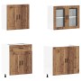 Mueble cocina Kalmar madera vieja 4 pzas madera contrachapada de , Armarios de cocina - Ref: Foro24-3314879, Precio: 321,57 €...