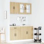 Mueble cocina Kalmar roble sonoma 4 pzas madera contrachapada de , Armarios de cocina - Ref: Foro24-3314864, Precio: 295,13 €...
