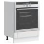 Mueble de horno Lucca blanco madera reconstituida de , Armarios de cocina - Ref: Foro24-853757, Precio: 66,27 €, Descuento: %