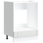 Mueble de horno Lucca blanco madera reconstituida de , Armarios de cocina - Ref: Foro24-853757, Precio: 66,27 €, Descuento: %