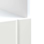 Mueble de horno Lucca blanco madera reconstituida de , Armarios de cocina - Ref: Foro24-853757, Precio: 66,27 €, Descuento: %