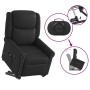 Sillón reclinable de masaje pie cuero sintético negro brillante de , Sillones - Ref: Foro24-3303420, Precio: 263,49 €, Descue...