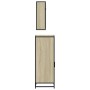 Set de muebles de baño 3 pzas madera contrachapada roble Sonoma de , Muebles de baño - Ref: Foro24-3300991, Precio: 251,87 €,...