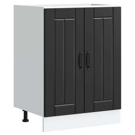 Panel para lavavajillas Lucca madera contrachapada negra de , Armarios de cocina - Ref: Foro24-853678, Precio: 80,99 €, Descu...