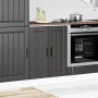 Panel para lavavajillas Lucca madera contrachapada negra de , Armarios de cocina - Ref: Foro24-853678, Precio: 80,99 €, Descu...