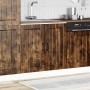 Mueble bajo fregadero Lucca madera contrachapada roble ahumado de , Armarios de cocina - Ref: Foro24-853692, Precio: 82,39 €,...