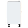 Mueble bajo fregadero Lucca madera contrachapada roble ahumado de , Armarios de cocina - Ref: Foro24-853692, Precio: 82,39 €,...