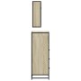 Set de muebles de baño 3 pzas madera contrachapada roble Sonoma de , Muebles de baño - Ref: Foro24-3301031, Precio: 228,71 €,...