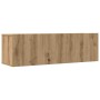 Mueble para TV de pared madera contrachapada artesanal 5 piezas de , Muebles TV - Ref: Foro24-3329202, Precio: 190,49 €, Desc...