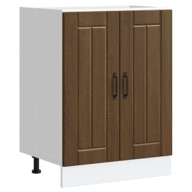 Panel para lavavajillas Lucca madera contrachapada roble marrón de , Armarios de cocina - Ref: Foro24-853684, Precio: 84,64 €...