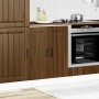 Panel para lavavajillas Lucca madera contrachapada roble marrón de , Armarios de cocina - Ref: Foro24-853684, Precio: 84,64 €...