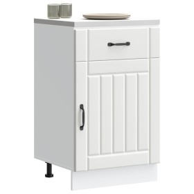 Mueble bajo de cocina Lucca madera de ingeniería blanca de , Armarios de cocina - Ref: Foro24-853717, Precio: 96,87 €, Descue...