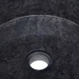 Lavabo mármol negro Ø40x15 cm de vidaXL, Lavabos - Ref: Foro24-149178, Precio: 170,66 €, Descuento: %