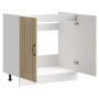 Mueble bajo fregadero Lucca madera contrachapada roble sonoma de , Armarios de cocina - Ref: Foro24-853690, Precio: 82,66 €, ...