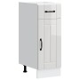 Mueble bajo de cocina Lucca blanca de alto brillo de , Armarios de cocina - Ref: Foro24-853699, Precio: 78,40 €, Descuento: %