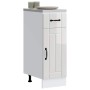Mueble bajo de cocina Lucca blanca de alto brillo de , Armarios de cocina - Ref: Foro24-853699, Precio: 78,40 €, Descuento: %