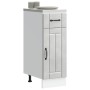 Mueble bajo de cocina Lucca madera contrachapada gris cemento de , Armarios de cocina - Ref: Foro24-853701, Precio: 69,20 €, ...