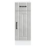 Mueble bajo de cocina Lucca madera contrachapada gris cemento de , Armarios de cocina - Ref: Foro24-853701, Precio: 69,20 €, ...