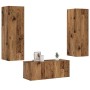 Muebles de TV de pared 3 uds madera vieja madera de ingeniería de , Muebles TV - Ref: Foro24-3328963, Precio: 133,06 €, Descu...